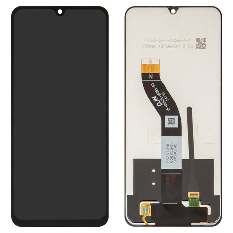 LCD compatible with Xiaomi Poco C75, Redmi 14C 4G, Redmi A4, black, without frame, High Copy