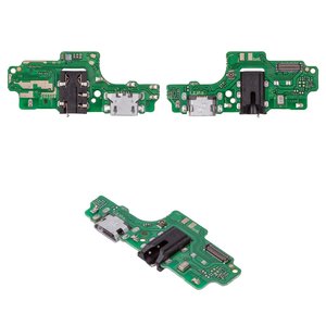Flat Cable compatible with Infinix Smart 4, Smart 4c, headphone connector, charge connector, with microphone, Copy, charging board 