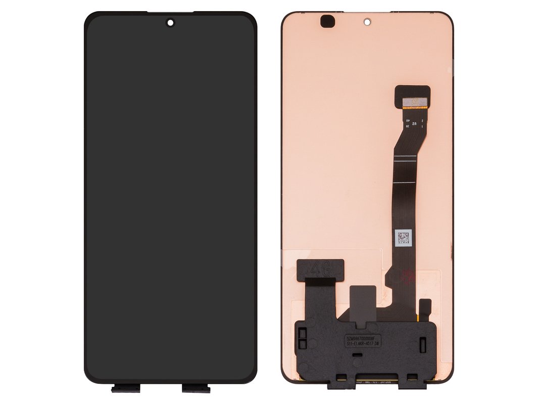 LCD compatible with Xiaomi Poco X7 Pro, (black, without frame
