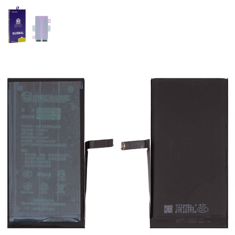 Battery Mechanic compatible with Apple iPhone 14 Plus, Li Polymer, 3.86 V, 4770 mAh, High Capacity, without error "Unknown Part", diagnosable battery 