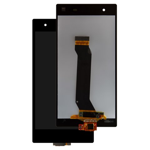 Pantalla LCD puede usarse con Sony C6916 Xperia Z1s, negro, sin marco, Original PRC 