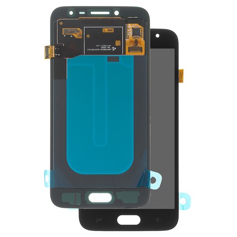Pantalla LCD puede usarse con Samsung J250 Galaxy J2 2018 , J250 Galaxy J2 Pro 2018 , negro, sin marco, Original, empaque industrial, #GH97 21339A