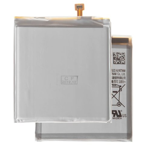 Batería EB BA905ABU puede usarse con Samsung A805F DS Galaxy A80, Li Polymer, 3.85 V, 3700 mAh, Original PRC 