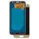 Pantalla LCD puede usarse con Samsung J530 Galaxy J5 (2017), dorado, con ajuste de brillo, Best copy, sin marco, Copy, (TFT)