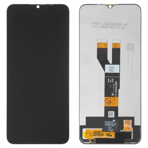 Pantalla LCD puede usarse con Realme C11 2021 , C20, C21, negro, sin marco, Original PRC , RMX3201 RMX3063 RMX3231