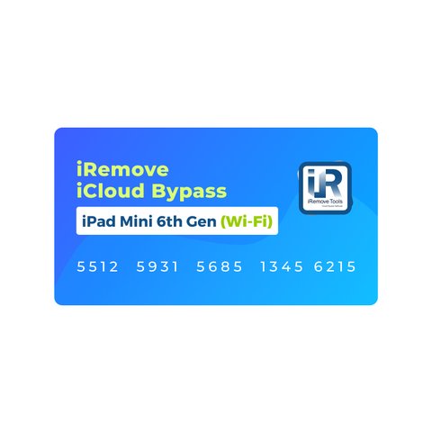 iRemove iCloud Bypass para iPad Mini 6th Gen Wi Fi 