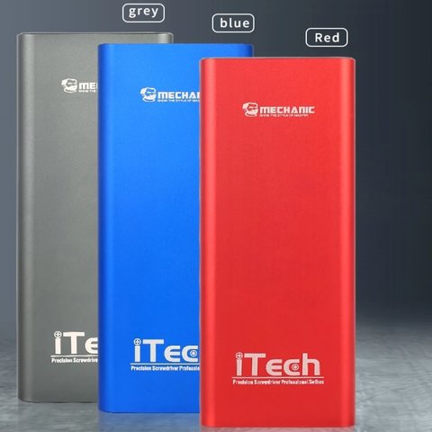 Juego de destornilladores Mechanic iTech, gris, 48 in 1