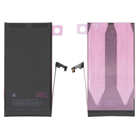 Batería puede usarse con iPhone 15 Plus, Li ion, 3.867 V, 4383 mAh, PRC, A3034 , original IC