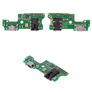 Cable flex puede usarse con Infinix Hot 10 X682 , Note 8i X683 , del conector de carga, del conector de auriculares, con micrófono, con componentes, Copy, placa del cargador