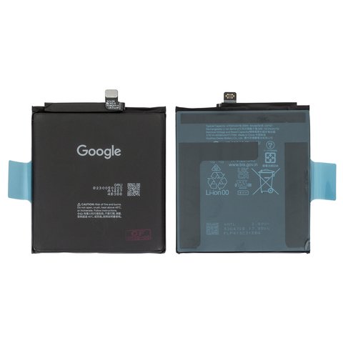 Batería GVYZ7 puede usarse con Google Pixel 9, Pixel 9 Pro, Li Polymer, 3.90 V, 4700 mAh, Original PRC 