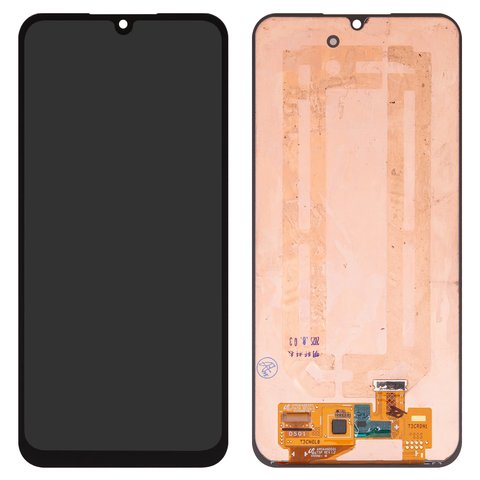 Pantalla LCD puede usarse con Samsung A256 Galaxy A25, negro, sin marco, original vidrio reemplazado