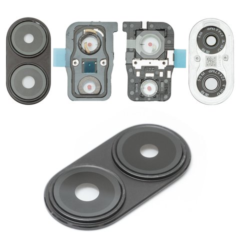 Vidrio de cámara puede usarse con Xiaomi Poco X7 Pro, negro, con marcos