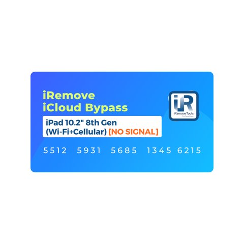 iCloud Bypass iPad 10.2 inch 8th Gen | Cellular [No Signal] & WiFi