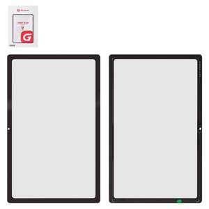 Vidrio de carcasa G+OCA PRO puede usarse con Samsung T509 Galaxy Tab A7 10.4 LTE 2022 , con película OCA, negro