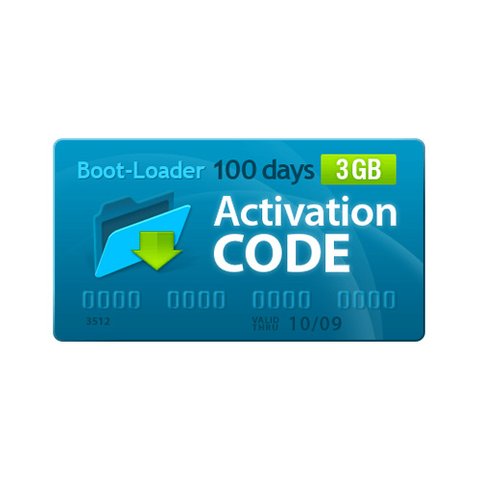 Активаційний код Boot Loader v2.0 100 днів, 3 ГБ 