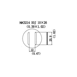 Насадка термофена Quick NK3214