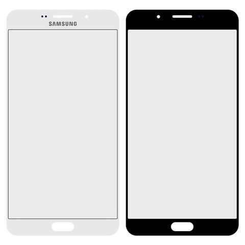 Скло корпуса для Samsung A910 Galaxy A9 2016 , біле