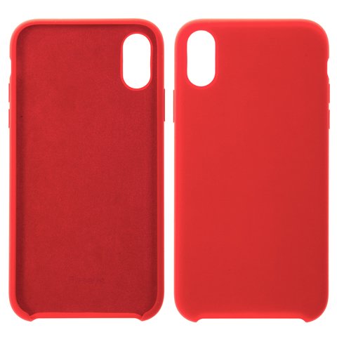 Чохол Baseus для iPhone XR, червоний, Silk Touch, #WIAPIPH61 ASL09