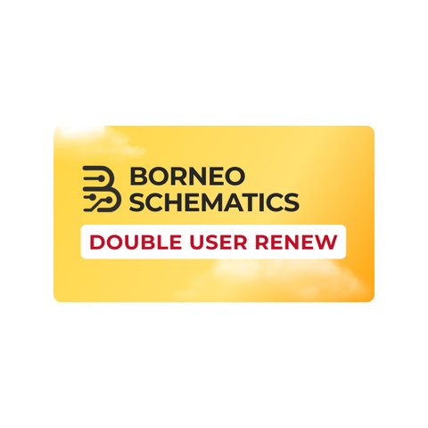 Продовження активації Borneo Schematics 2 користувачі 12 місяців 