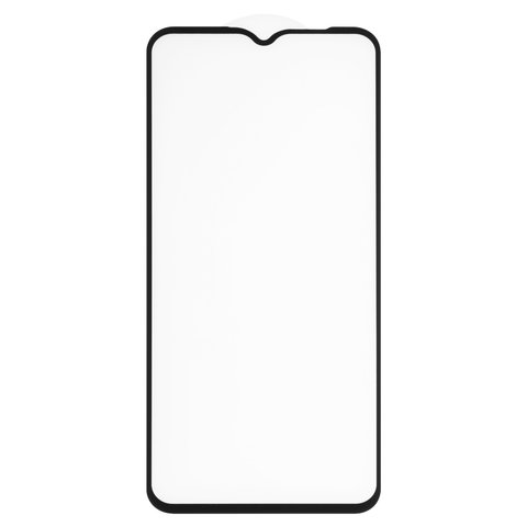 Захисне скло All Spares для Samsung A037 Galaxy A03s, 5D Full Glue, чорний, шар клею нанесений по всій поверхні