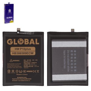 Аккумулятор Mechanic HB386589ECW  HB386590ECW для Huawei P10 Plus, Li Polymer, 3,82 B, 3650 мАч