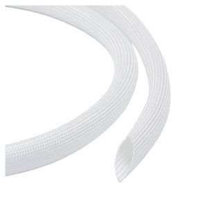 Скловолоконна трубка, 1 м, 12 мм, біла, термостійка
