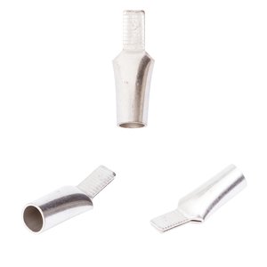 Наконечник DT(FN  35, плоский, мідний, луджений, 35 мм², C45 35