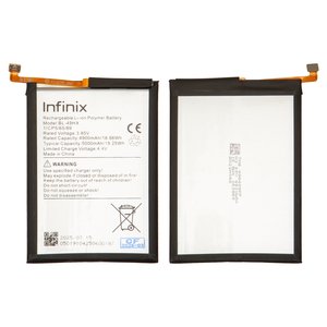 Акумулятор BL 49HX для Infinix Hot 20 5G X666 , Li Polymer, 3,85 B, 5000 мАч, Original PRC 