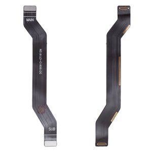 Шлейф для Realme 5, 5i, C3, C3i, межплатный, High Copy