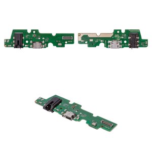 Шлейф для Infinix Hot 10 Play X688C , Hot 11 Play, Hot 9 Play X680 , конектора навушників, конектора зарядки, з мікрофоном, Сopy, плата зарядки