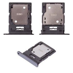 Держатель SIM карты для Xiaomi Redmi Note 14 Pro 4G, черный, midnight black