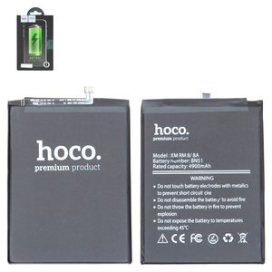 Акумулятор Hoco BN51 для Xiaomi Redmi 8, Redmi 8A, Li Polymer, 3,85 B, 4900 мАг