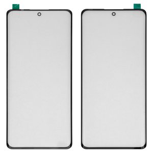 Скло корпуса G+OCA PRO для Infinix Zero 30 4G X6731B , Zero 30 5G X6731 , з ОСА плівкою, чорне