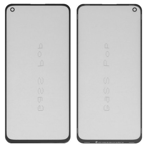 Скло корпуса G+OCA PRO для Realme GT 5G, GT Master; OnePlus Nord 2 5G, Nord 2T, Nord CE 5G; Oppo Reno5 4G, Reno5 5G, Reno6, з ОСА плівкою, чорне