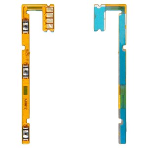 Шлейф для Xiaomi Poco M6 Pro 5G, Redmi 12, Redmi 12 5G, кнопок звука, кнопки включения