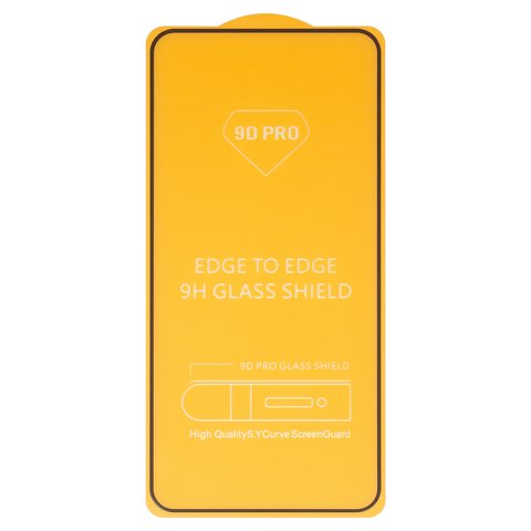 Захисне скло для Samsung S936 Galaxy S25 Plus, сумісне з чохлом, Full Glue, без упаковки , чорний