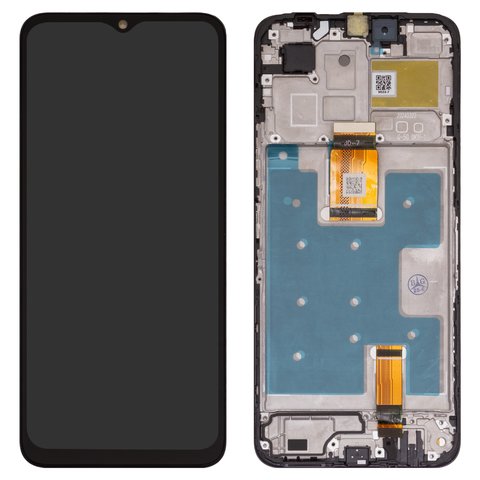 Дисплей для Huawei Honor X6b, чорний, з рамкою, High Copy, JDY LX1, JDY LX2