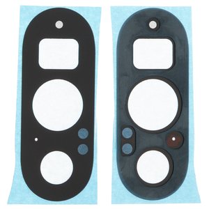 Стекло камеры для Google Pixel 9 Pro, черное, без рамки