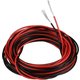Провод в силиконовой изоляции 28AWG, 0,08 мм², 1 м, черный