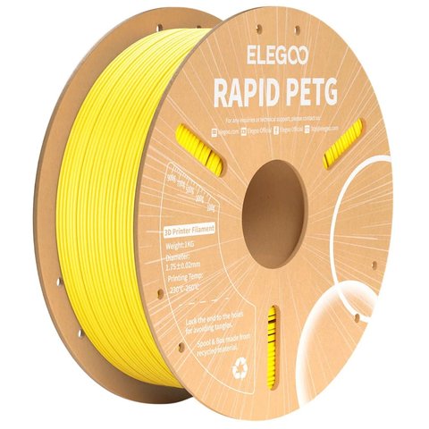 Филамент ELEGOO RAPID PETG, желтый yellow , 1 кг