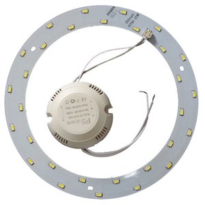 Juego de piezas para armar lámpara LED de 15 W (luz blanca natural, redondo, 4000-4500 K) Juego de piezas para armar lámpara LED de 15 W (luz blanca natural, redondo, 4000-4500 K)